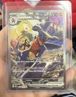Pokemon Cynthia's Garchomp EX Special Illustration Rare 232/182 Sv10 Holo 330 HP - Image 4