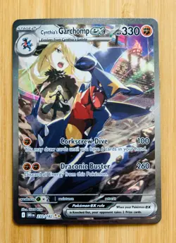 Pokemon Cynthia's Garchomp ex SIR 232/182 Destined Rivals - Image 1
