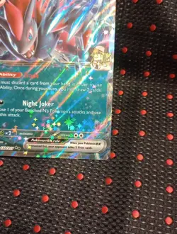 N's Zoroark ex 137/217 Double Rare ME: Ascended Heroes Pokemon NM - Image 4