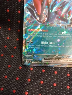 N's Zoroark ex 137/217 Double Rare ME: Ascended Heroes Pokemon NM - Image 5
