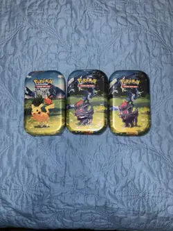 Pokemon TCG: Ascended Heroes Mini Tin Factory Sealed Brand NEW (3 tins) - Image 1