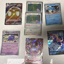 Pokemon TCG Shining Fates Holo Foil Lot 8 Cards Gengar Ditto Gyarados Milotic - Image 1