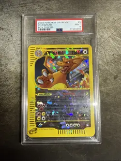 2003 Pokemon Skyridge Box Topper #9 Charizard PSA 9 MINT - Image 1