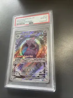 2023 Pokemon Paldea Evolved Mismagius 212/193 Illustration Rare PSA 10 GEM MINT - Image 1