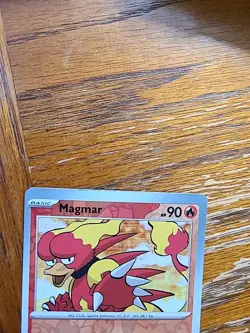 Magmar Reverse Holo Off Center White Dot 🔥 126/165 Scarlet & Violet 151 Pokemon - Image 3