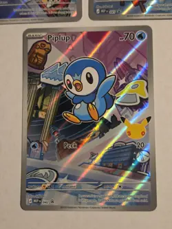 Pokemon TCG First Partner Illustration Collection Chimchar, Turtwig, Piplup - Image 4