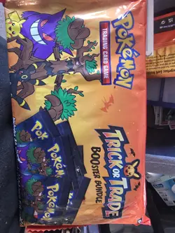 Pokemon Trick or Trade Booster Bundle Booster Pack Gengar Pikachu Umbreon - Image 1