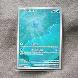 Pokemon Sv06: Twilight Masquerade Phione 175/167 Illustration Rare Holo Card - Image 1