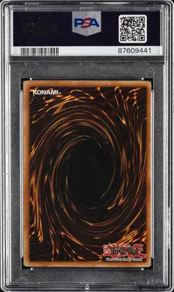 2002 YU-GI-OH! STARTER DECK: KAIBA #001 BLUE-EYES WHITE DRAGON PSA 7 - Image 2