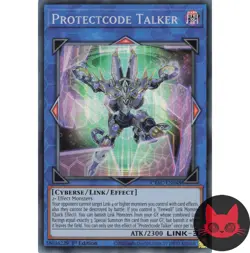 Yugioh Protectcode Talker CYAC-EN048 Super Rare 1st Edition NM - Image 1