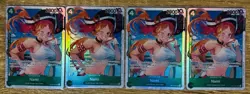 4 x One Piece TCG OP14-031 Super Rare (SR) Nami NM English (Playset) - Image 3
