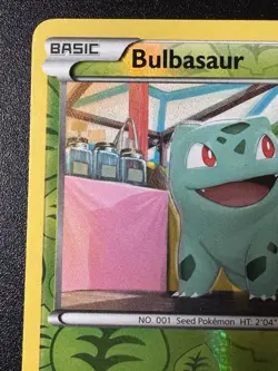 Bulbasaur 1/108 BW Dark Explorers Pokemon Card Reverse Holo Foil Rare Near Mint - Image 3