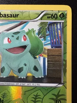 Bulbasaur 1/108 BW Dark Explorers Pokemon Card Reverse Holo Foil Rare Near Mint - Image 4