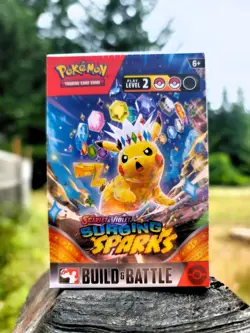Pokemon Scarlet and Violet Surging Sparks Build & Battle Box Factory Sealed - Image 1