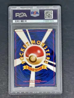 1996 Japanese Pokemon Base Set Kadabra PSA 10 - Image 2