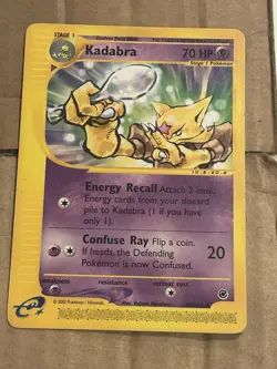 Kadabra - 84/165 - Uncommon Lightly Played Pokemon G2 - Expedition - Image 1