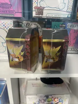 Pokemon TCG Hidden Fates Tin Charizard GX New Factory Sealed (lot Of 2) - Image 2
