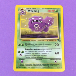Pokemon Weezing 45/62 - ITALIAN Fossil Uncommon WOTC - Never Played NM/M - Image 2