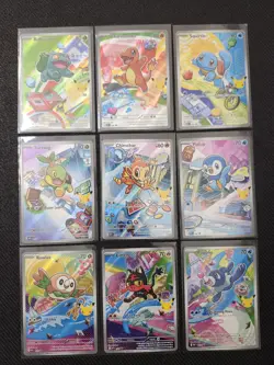 Pokemon TCG First Partner Illust. Collection NM Promos Full SET 2026 Series 1 - Image 1