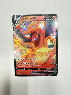 Pokemon TCG Charizard V 019/189 Swsh03: Darkness Ablaze Holo NM - Image 1