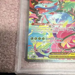 Pokemon Mega Venusaur EX Special Illustration Rare Holo 380 HP 177/132 PSA 9 - Image 2