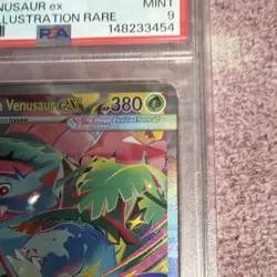 Pokemon Mega Venusaur EX Special Illustration Rare Holo 380 HP 177/132 PSA 9 - Image 4