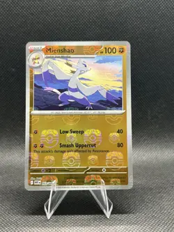 Mienshao (Master Ball Pattern) Pokemon SV: White Flare 053/086 Holo - Image 1