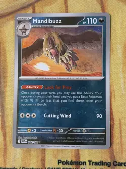 Mandibuzz Master Ball Pattern 064/086 SV White Flare WHT Pokemon NM MINT - Image 1