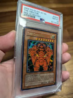 Yu-Gi-Oh! 2004 The Creator RDS-EN005 1st Edition Ultra Rare PSA 10 GEM MINT - Image 2