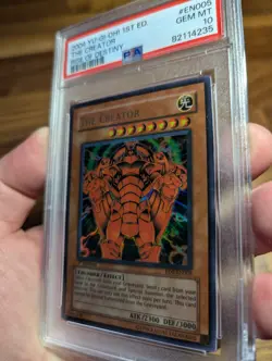 Yu-Gi-Oh! 2004 The Creator RDS-EN005 1st Edition Ultra Rare PSA 10 GEM MINT - Image 3