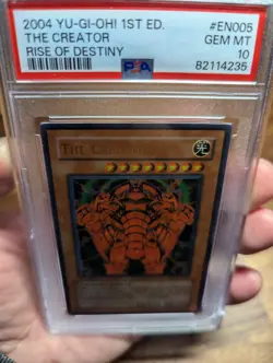Yu-Gi-Oh! 2004 The Creator RDS-EN005 1st Edition Ultra Rare PSA 10 GEM MINT - Image 4