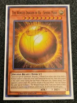 Yu-Gi-Oh! TCG The Winged Dragon of Ra - Sphere Mode CIBR-ENSE2 NM - Image 1