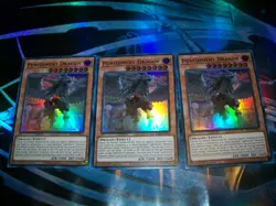 3x Punishment Dragon 1st Edition Super Rare RA03-EN015 Yu-Gi-Oh! - Image 1