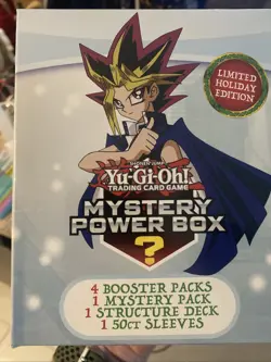 2023 Yu-Gi-Oh! Mystery Power Box Limited Holiday Edition Yugioh 5 Packs (CB) - Image 3