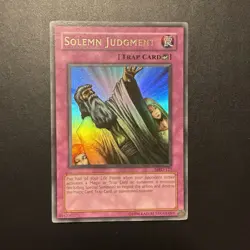 Solemn Judgment MRD-127 Metal Raiders-Unlimited NM-LP Ultra Rare Yugioh - Image 3