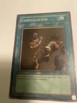 UNLIMITED CONFISCATION MRL-038 YUGIOH CARD MP - Image 1