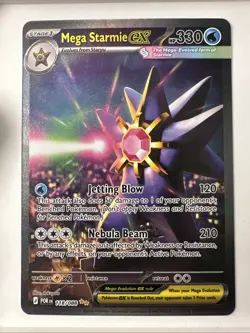 Mega Starmie ex #118/088 Perfect Order Mint Pokemon Card - Image 1