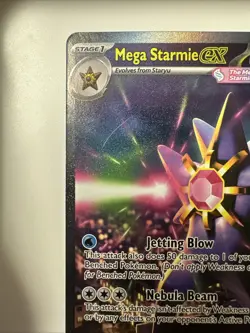 Mega Starmie ex #118/088 Perfect Order Mint Pokemon Card - Image 2