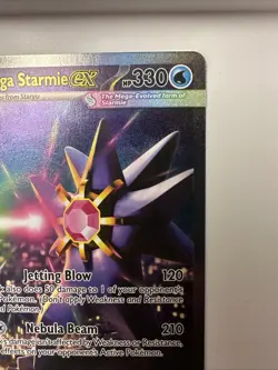 Mega Starmie ex #118/088 Perfect Order Mint Pokemon Card - Image 3