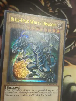 Yugioh: Blue-Eyes White Dragon - SDBE-EN001 - Ultra Rare - 1st Edition - MP - Image 3