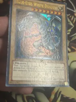 Yugioh: Blue-Eyes White Dragon - SDBE-EN001 - Ultra Rare - 1st Edition - MP - Image 4