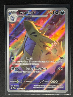 Tyranitar 222/193 - Paldea Evolved (Holo) Illustration Rare (NM) Pokemon Card - Image 1