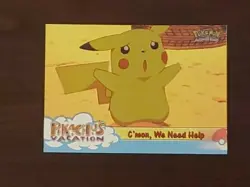 Topps Pokemon the First Movie Card: 1st Run - Foil "C'mon, We Need Help" NM/LP - Image 2