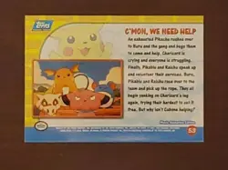 Topps Pokemon the First Movie Card: 1st Run - Foil "C'mon, We Need Help" NM/LP - Image 3