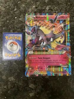 Pokemon M Mawile EX Mega Promo Holo Jumbo XY104 Oversized Card - Image 1