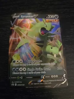 Tyranitar V SWSH109 SWSH: Sword & Shield Promo Cards Holo - Image 1