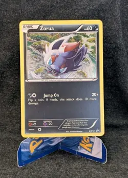2011 Pokemon TCG Zorua BW12 Black Star Promo Holo - Tomokazu Komiya Card - Image 1