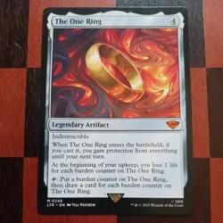 Mtg The One Ring NM/M Universes Beyond: Lord of the Rings Mythic Rare Card - Image 1