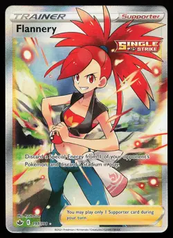 Flannery 191/198 Ultra Rare Chilling Reign Pokemon Card - Image 1