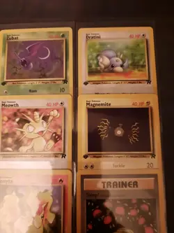 Lot of 9 First Edition Team Rocket Pokemon Cards. VLP-NM+ #2 - Image 3